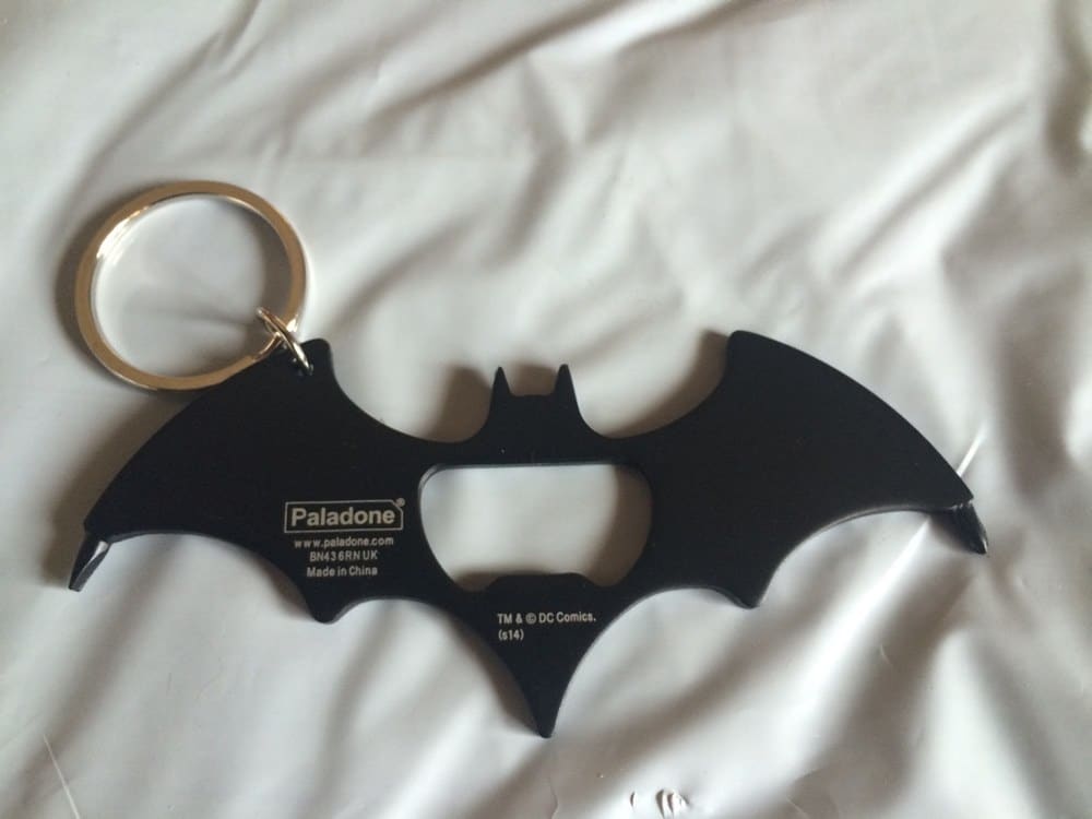 epic nerdy batman keychain