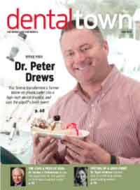 Dr. Drews featured on the cover of DentalTown Magazine's June Issue