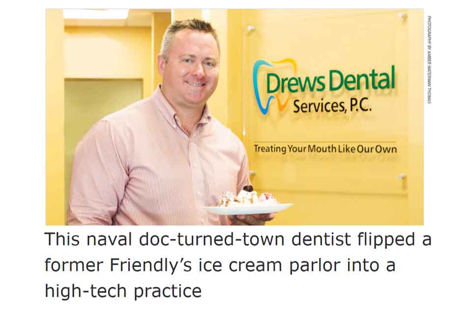 Photo of Dr. Peter Drews for DentalTown Magazine article