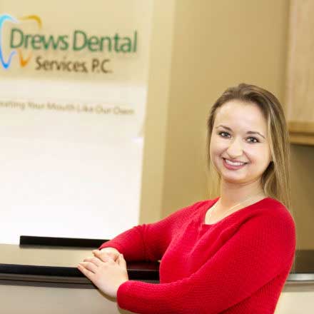 Emilie at Drews Dental Services