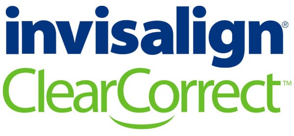 invisalign and clear correct logos