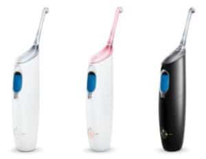 photo of 3 sonicare airfloss devices