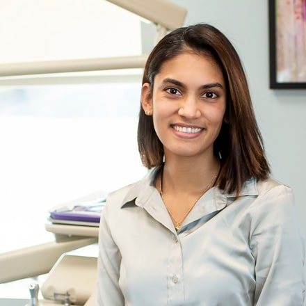 Dr. Hena Patel at Drews Dental in Lewiston, Maine