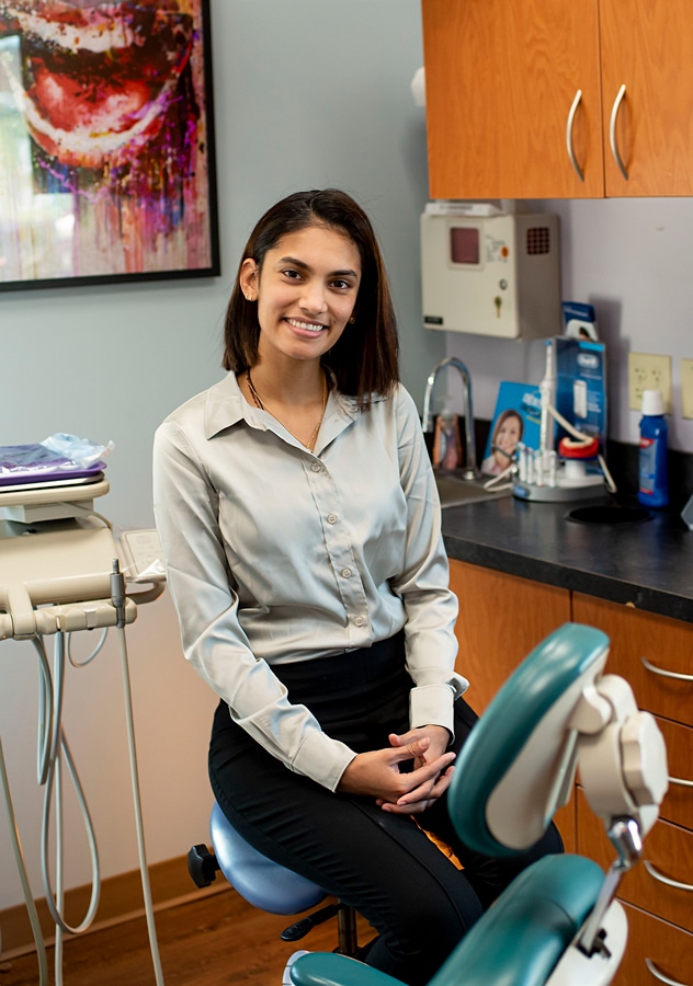 Dr. Hena Patel at Drews Dental in Lewiston, Maine