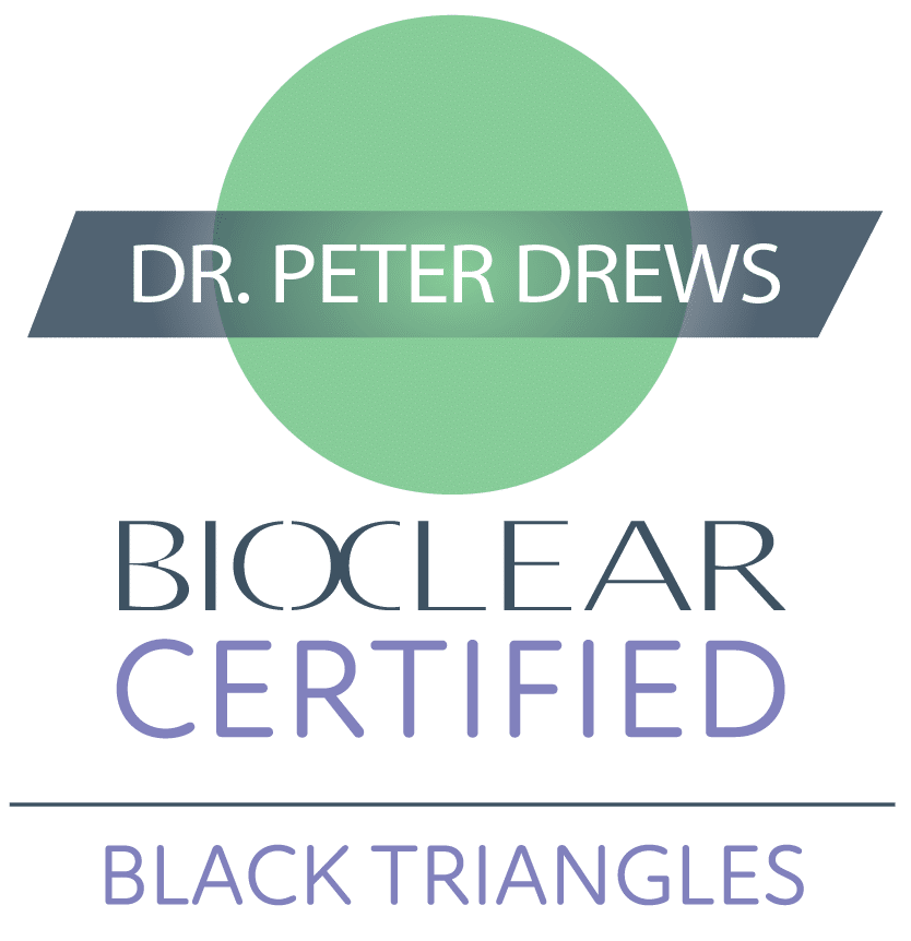 Bioclear Certified Black Triangles badge