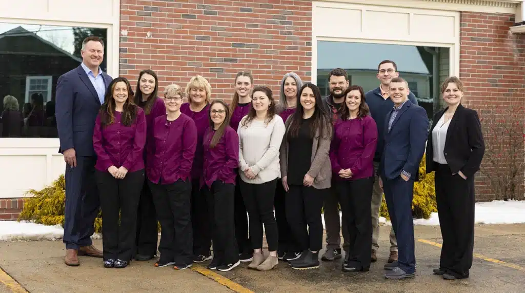 Dental team at Drews Dental Services in Lewiston, Maine