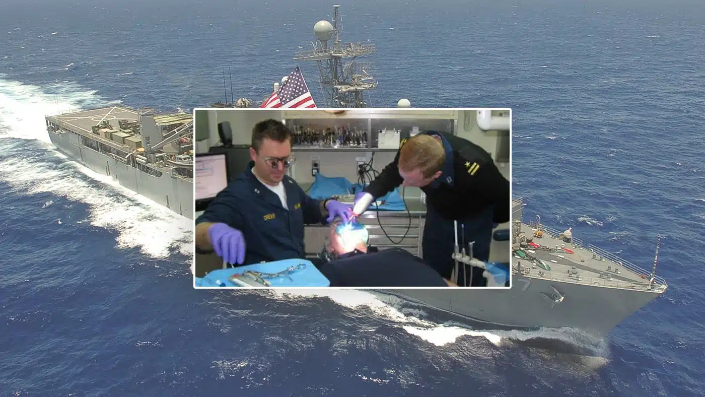 Dr. Peter Drews US Navy dentist