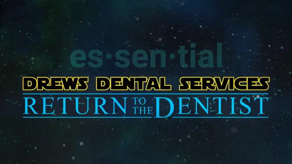 essential syllables defined above a star wars looking title to return to the dentist